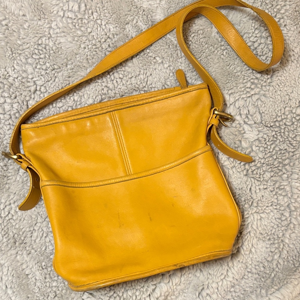 Vintage Coach 4153 Bucket Bag Rare Color